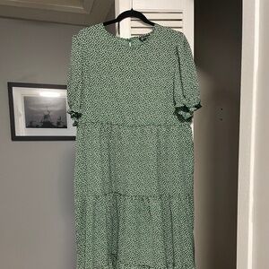 Tiered maxi dress